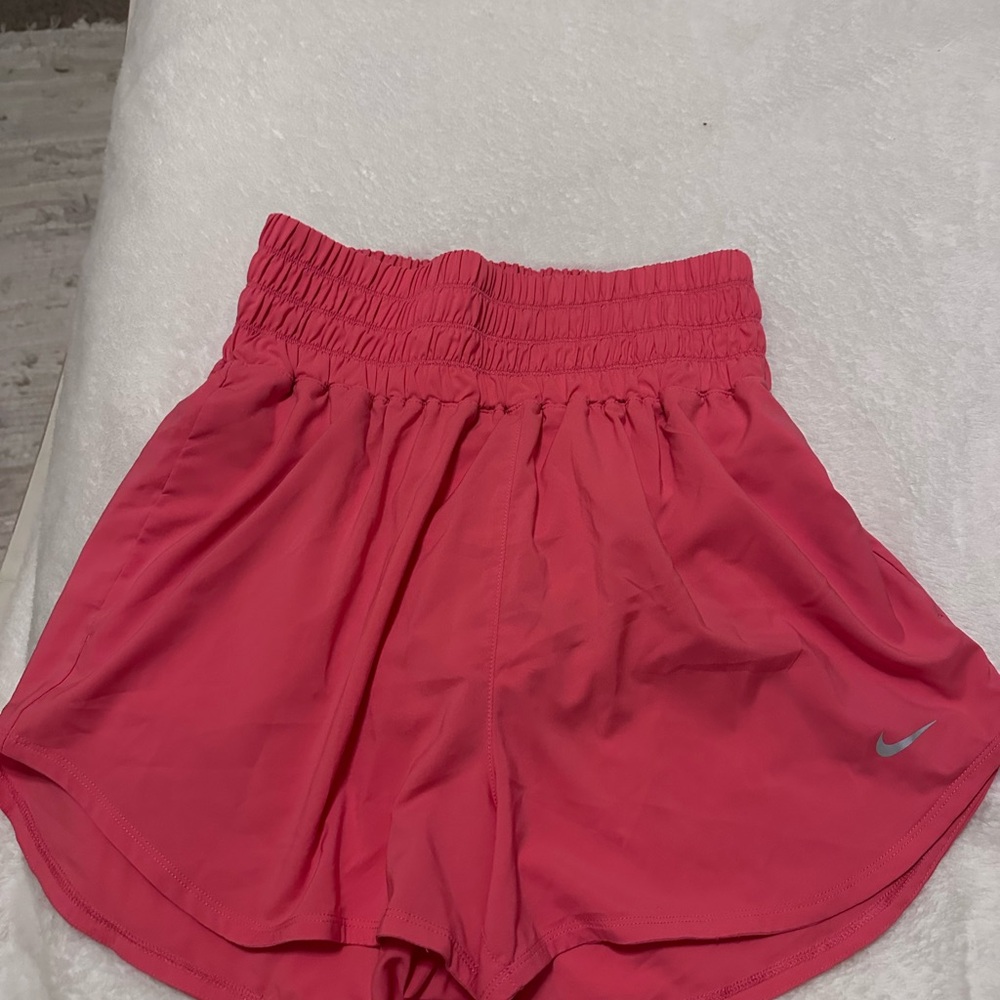Nike Women's coral Athletic Shorts
